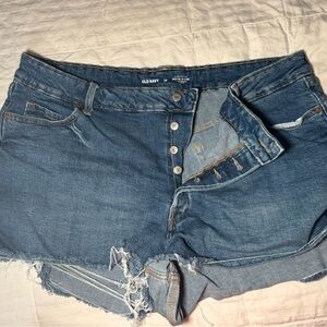 Old Navy Distressed Blue Women's Jeans